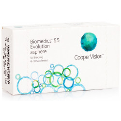 biomedics 55 evolution asphere coopervision