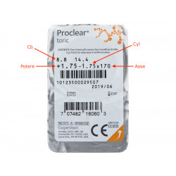 Proclear toric (03 Lenses)